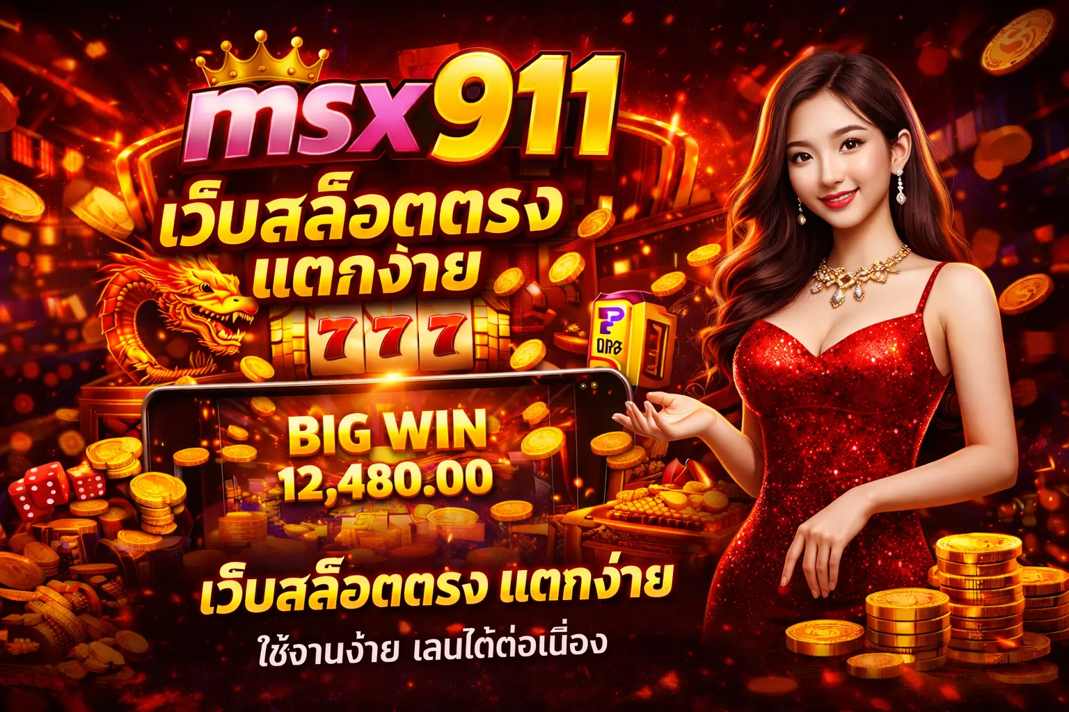 msx911 เว็บสล็อตตรง แตกง่าย ใช้งานง่าย เล่นได้ต่อเนื่อง