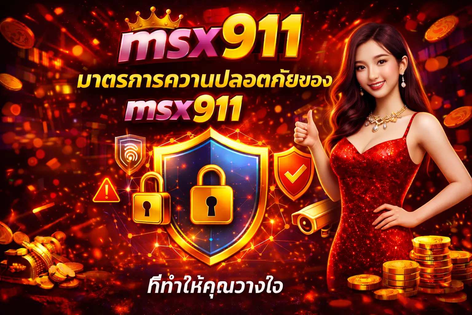 มาตรการความปลอดภัยของ msx911 ที่ทำให้คุณวางใจ